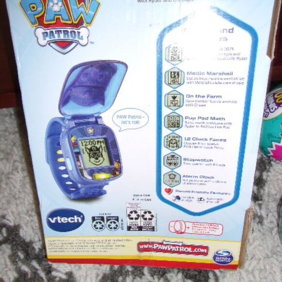Paw Patrol Learning Pup Watch Chase Vtech new in package - Picture 4 of 4